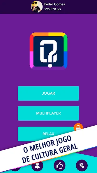 Quizit - Trivia Português (Квизит)  [МОД Много монет] Screenshot 1