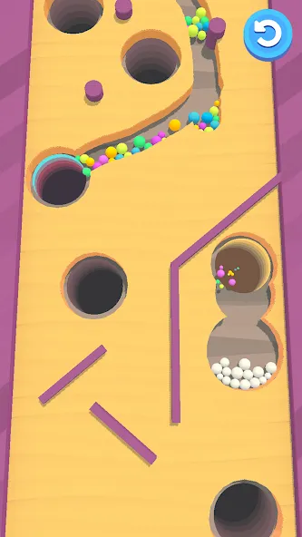 Sand Balls - Puzzle Game (Сэнд Боллс)  [МОД Unlocked] Screenshot 3