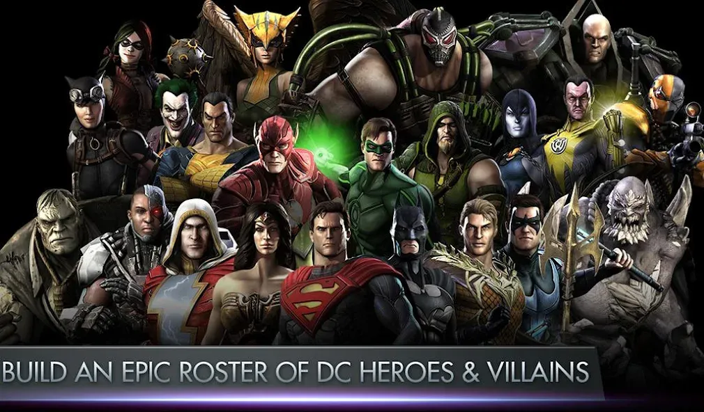 Injustice: Gods Among Us (Инжастис)  [МОД Бесконечные деньги] Screenshot 1