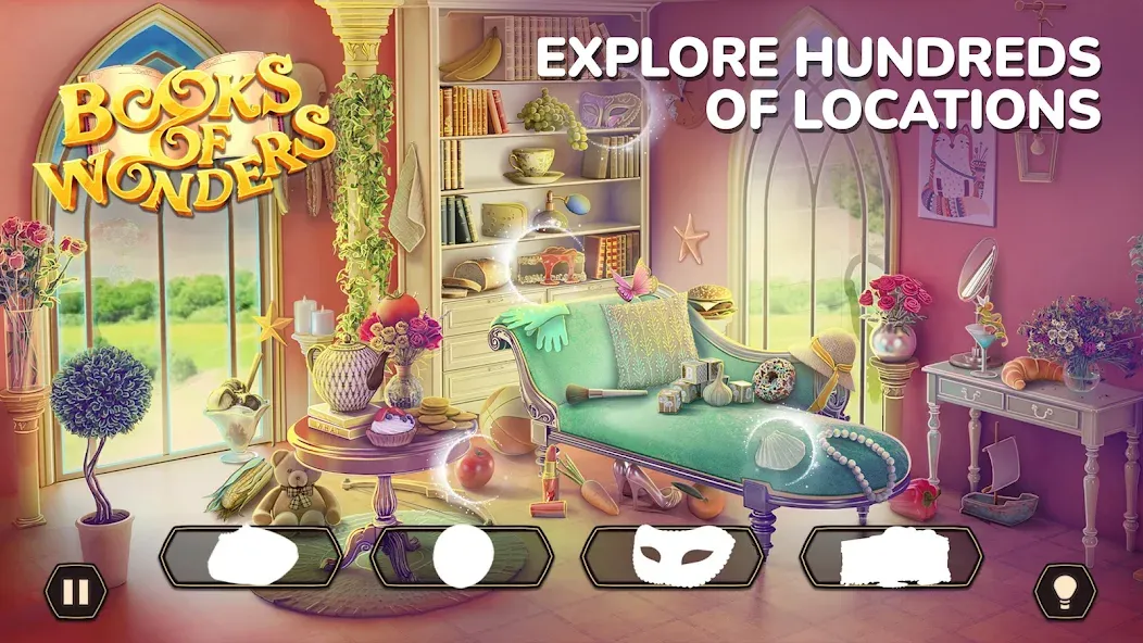 Books of Wonder Hidden Objects  [МОД Все открыто] Screenshot 3