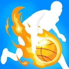 Скачать взломанную Dribble Hoops (Дрибл Хупс)  [МОД Меню] - полная версия apk на Андроид