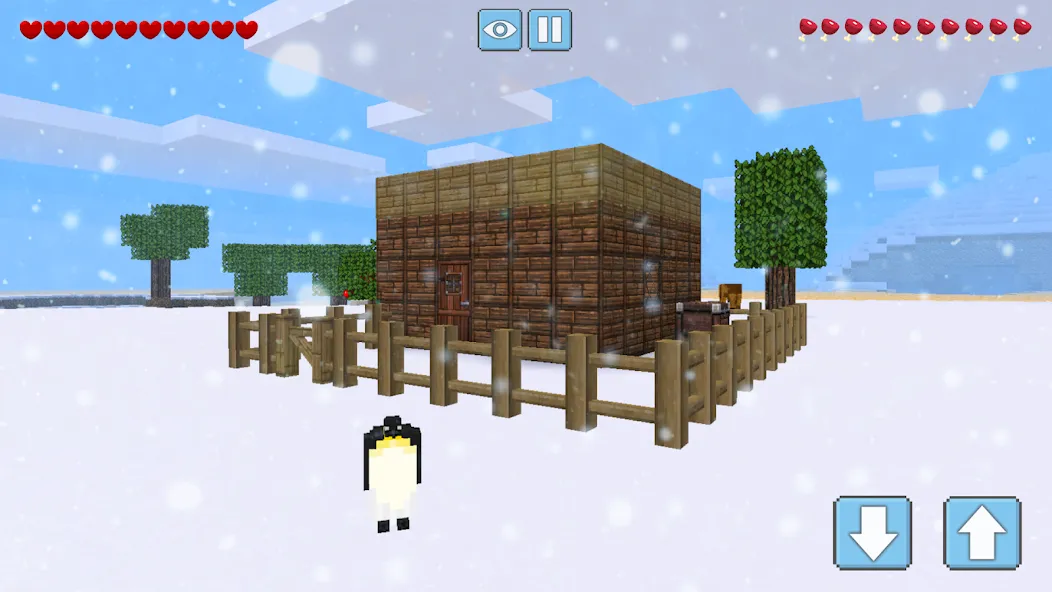 Winter Craft - Block Craft (Винтер Крафт)  [МОД Menu] Screenshot 3