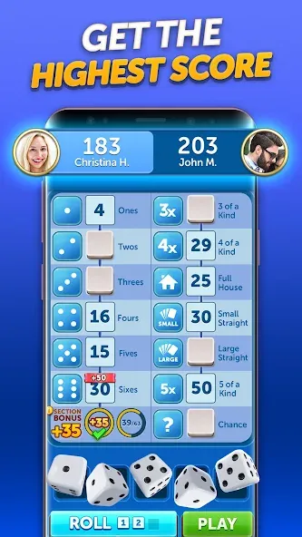 Dice With Buddies™ Social Game (Дайс вместе с друзьями Социальная игра)  [МОД Unlimited Money] Screenshot 4