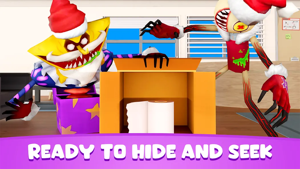 Hide and Go Seek: Monster Hunt (Хайд энд Гоу Сик)  [МОД Много денег] Screenshot 1