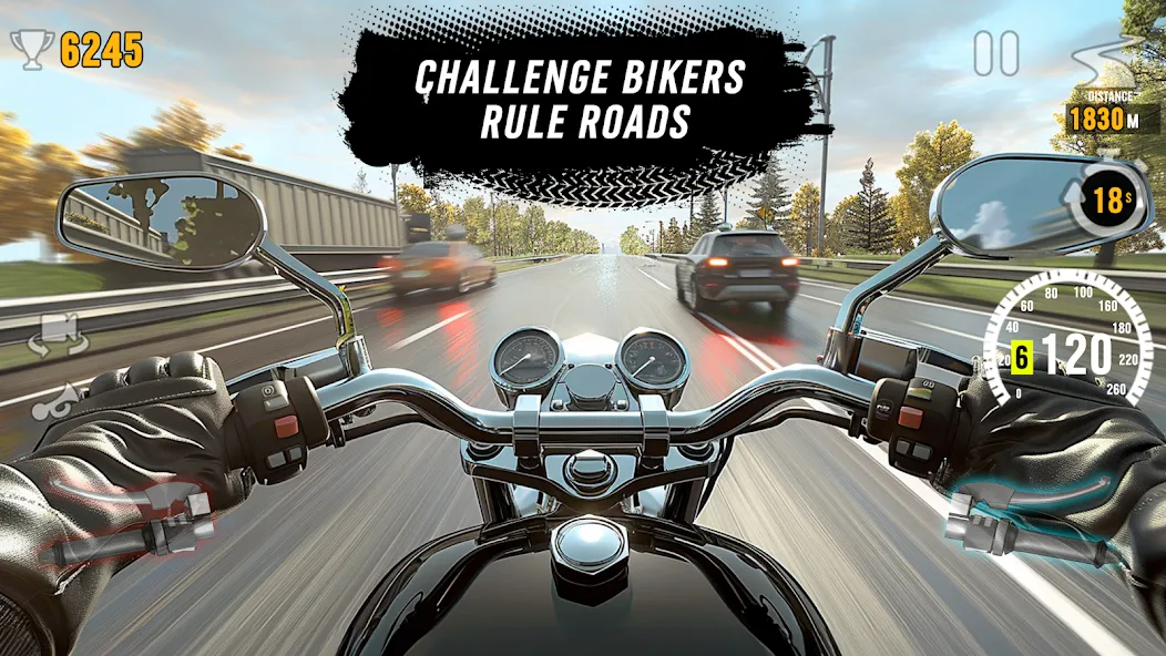 Motor Tour: Biker's Challenge (Мотор Тур)  [МОД Unlocked] Screenshot 2