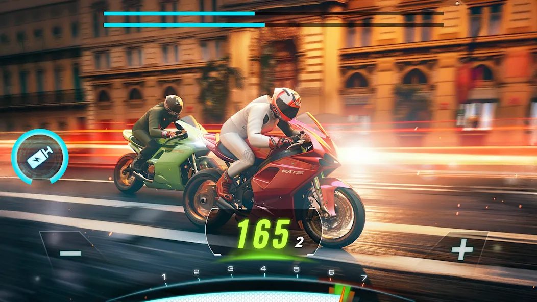 Motor Bike: Xtreme Races  [МОД Unlocked] Screenshot 2