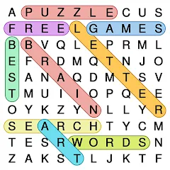 Скачать взлом Word Search: Word Find (Ворд Срч)  [МОД Много монет] - последняя версия apk на Андроид