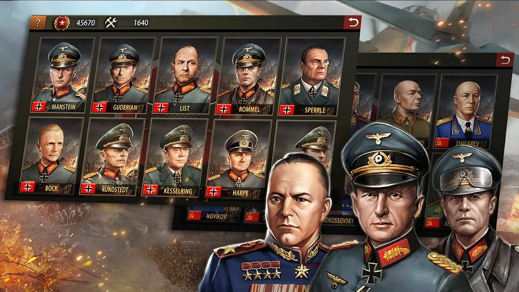 World War 2:WW2 Strategy Games (Вторая мировая война)  [МОД Бесконечные монеты] Screenshot 2