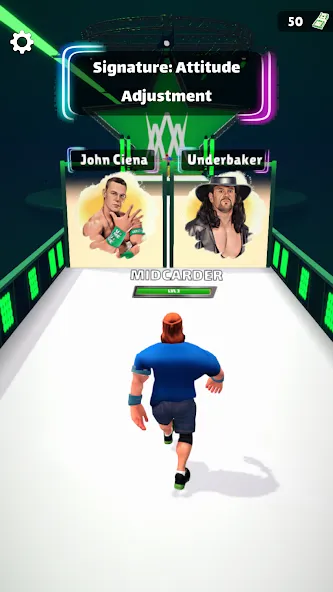 Wrestling Trivia Run (Рестлинг Тривия Ран)  [МОД Меню] Screenshot 4