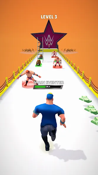 Wrestling Trivia Run (Рестлинг Тривия Ран)  [МОД Меню] Screenshot 5