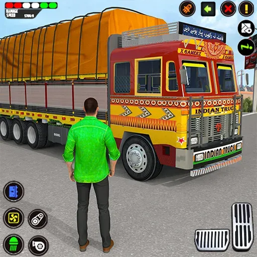 Indian Truck Drive Truck Games (Индийский грузовой симулятор)  [МОД Бесконечные деньги] Screenshot 1