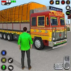 Скачать взлом Indian Truck Drive Truck Games (Индийский грузовой симулятор)  [МОД Бесконечные деньги] - стабильная версия apk на Андроид