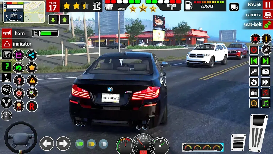 School Car Game 3d Car Driving  [МОД Бесконечные деньги] Screenshot 5