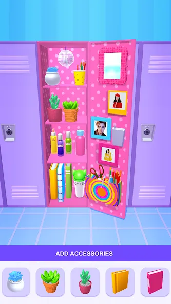 DIY Locker 3D (ДИУАЙ Локер 3Д)  [МОД Все открыто] Screenshot 1