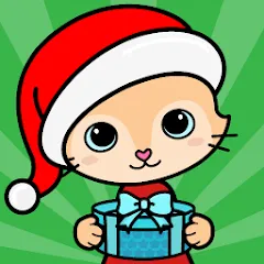 Скачать взлом Yasa Pets Christmas (Яса Петс Кристмас)  [МОД Menu] - полная версия apk на Андроид