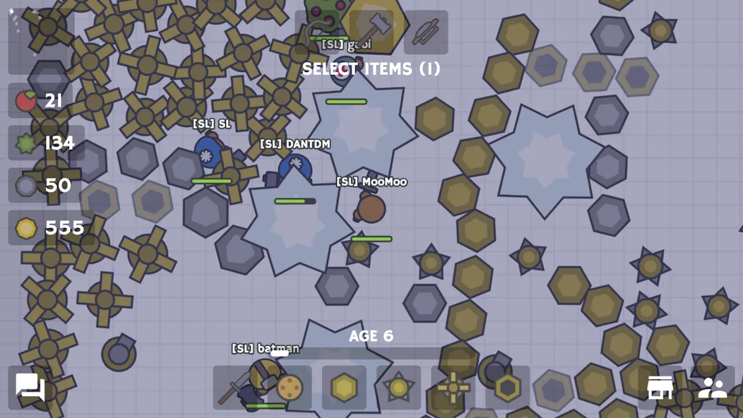 MooMoo.io (Official)  [МОД Бесконечные деньги] Screenshot 2