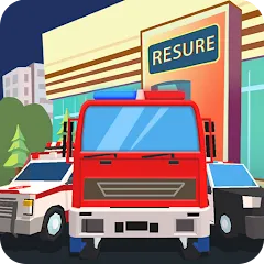 Скачать взломанную Idle Rescue Tycoon (Айдл Рескью Тайкун)  [МОД Бесконечные деньги] - последняя версия apk на Андроид