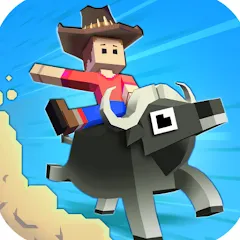 Взломанная Rodeo Stampede: Sky Zoo Safari  [МОД Бесконечные монеты] - стабильная версия apk на Андроид