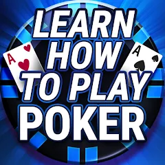 Взлом Learn How To Play Texas Poker  [МОД Unlocked] - последняя версия apk на Андроид