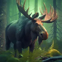 Скачать взлом The Moose - Animal Simulator (Зе Мус)  [МОД Много денег] - стабильная версия apk на Андроид