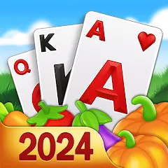 Взломанная Solitaire Farm: Card Games (Соляр Фарм)  [МОД Меню] - последняя версия apk на Андроид