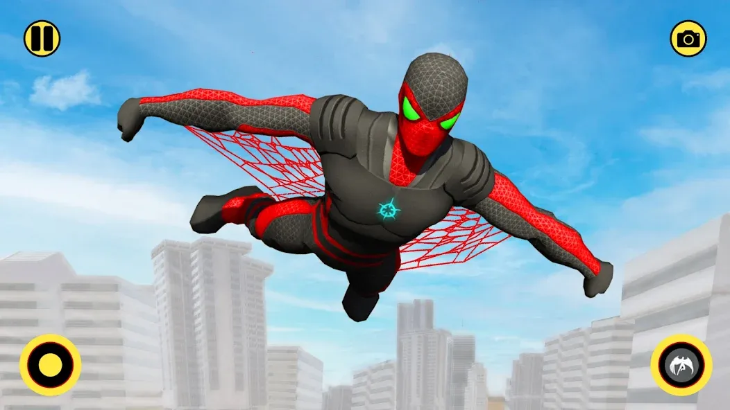 Spider Miami Rope Hero Ninja  [МОД Mega Pack] Screenshot 4