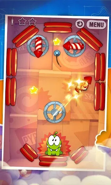 Cut the Rope: Experiments (Кат зе Роуп)  [МОД Все открыто] Screenshot 4