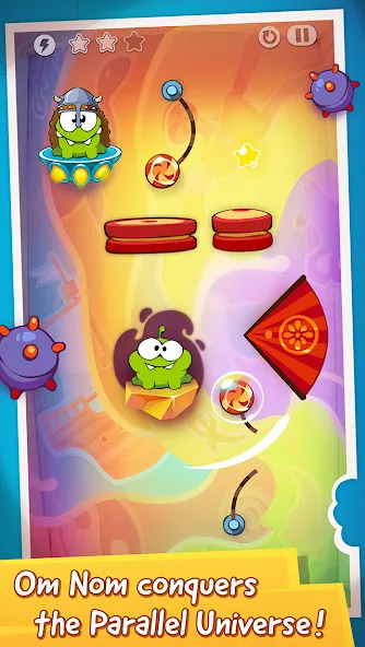 Cut the Rope: Time Travel (Сат зе Роуп)  [МОД Бесконечные монеты] Screenshot 1