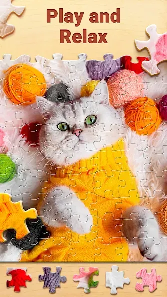 Puzzle Villa－HD Jigsaw Puzzles  [МОД Бесконечные монеты] Screenshot 2