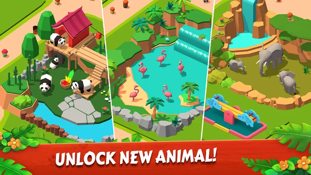 Zoo Tile - Match Puzzle Game (Зу Тайл)  [МОД Много денег] Screenshot 1