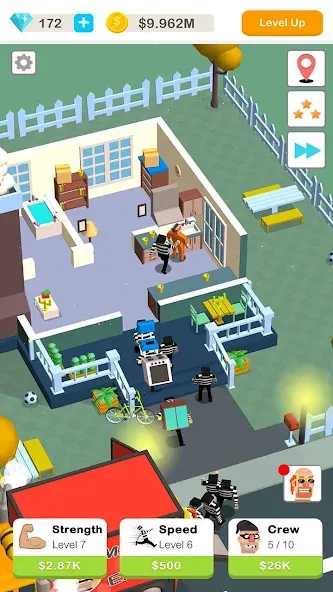 Idle Robbery (Айдл Роббери)  [МОД Unlimited Money] Screenshot 3