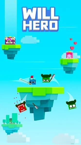 Will Hero (Уил Хиро)  [МОД Unlimited Money] Screenshot 1