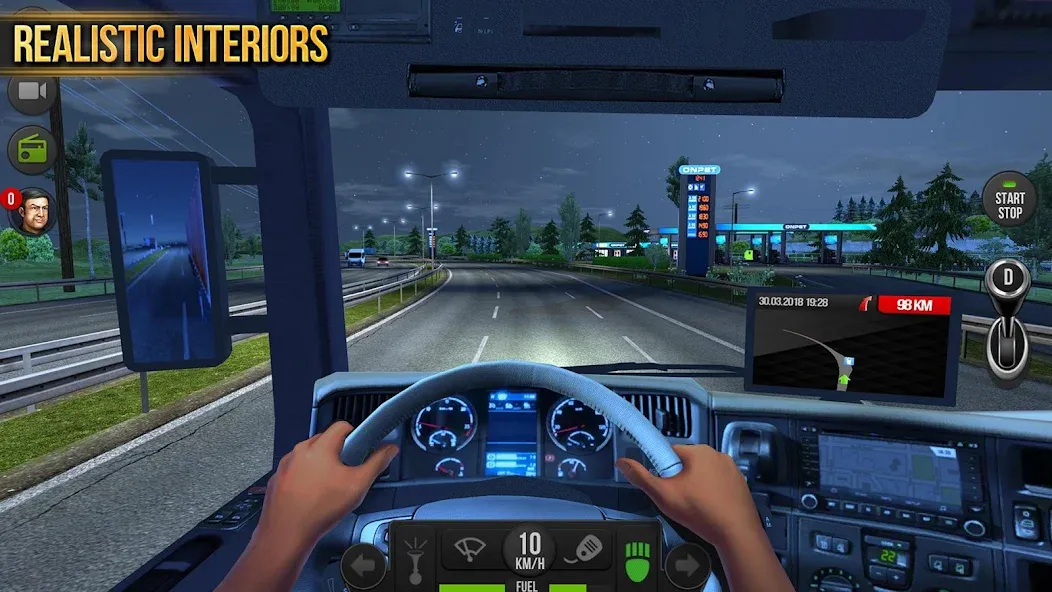 Truck Simulator : Europe  [МОД Menu] Screenshot 4