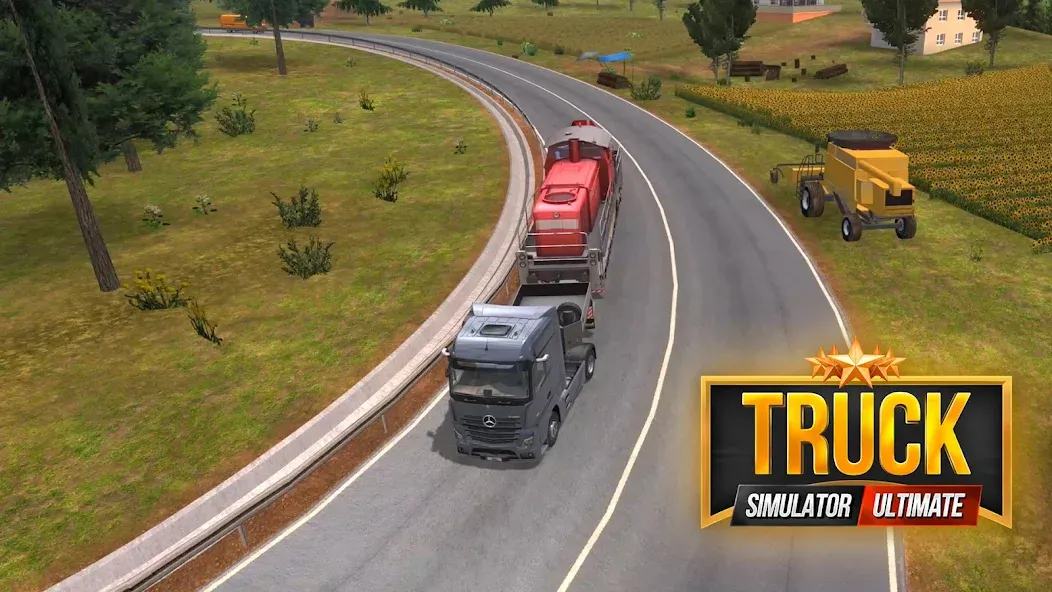 Truck Simulator : Ultimate (Трак Симулятор)  [МОД Много монет] Screenshot 3