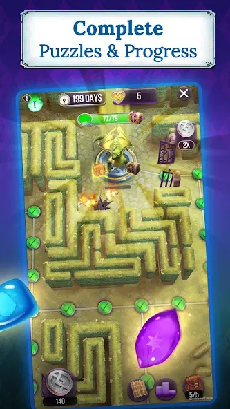 Harry Potter: Puzzles & Spells  [МОД Menu] Screenshot 5