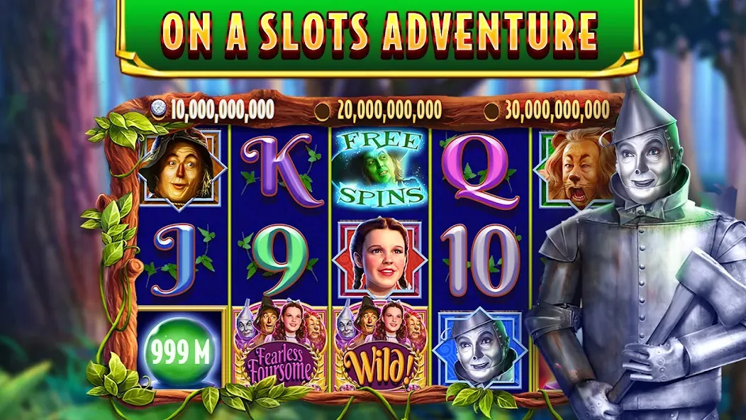 Wizard of Oz Slots Games (Волшебник из страны Оз игровой автомат)  [МОД Бесконечные деньги] Screenshot 3