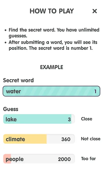 Contexto: Popular Words Game (Контекст)  [МОД Бесконечные монеты] Screenshot 5