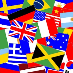 Взлом The Flags of the World Quiz  [МОД Mega Pack] - стабильная версия apk на Андроид