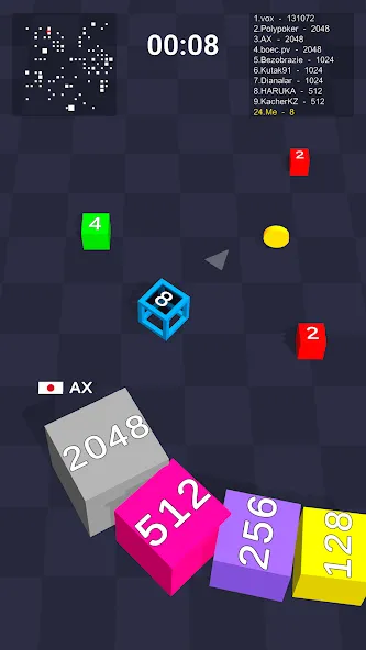 Cube Arena 2048: Merge Numbers  [МОД Mega Pack] Screenshot 2