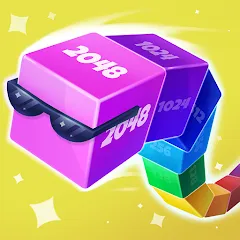 Взлом Cube Arena 2048: Merge Numbers  [МОД Mega Pack] - полная версия apk на Андроид