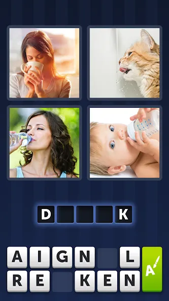 4 Pics 1 Word (Картинки 1 Слово)  [МОД Много денег] Screenshot 4