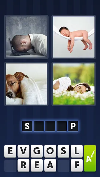 4 Pics 1 Word (Картинки 1 Слово)  [МОД Много денег] Screenshot 5