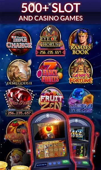 Merkur24 – Slots & Casino (Меркур24 Казино)  [МОД Меню] Screenshot 3