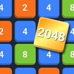 Скачать взлом 2048: Puzzle Game! Merge Block (Две тысячи сорок восемь)  [МОД Бесконечные монеты] - последняя версия apk на Андроид