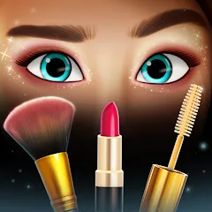 Скачать взломанную Makeover Match - Fashion Game (Мейковер Матч)  [МОД Бесконечные монеты] - полная версия apk на Андроид