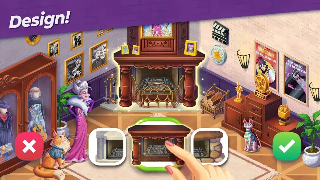 Penny & Flo: Home Renovation  [МОД Unlocked] Screenshot 4