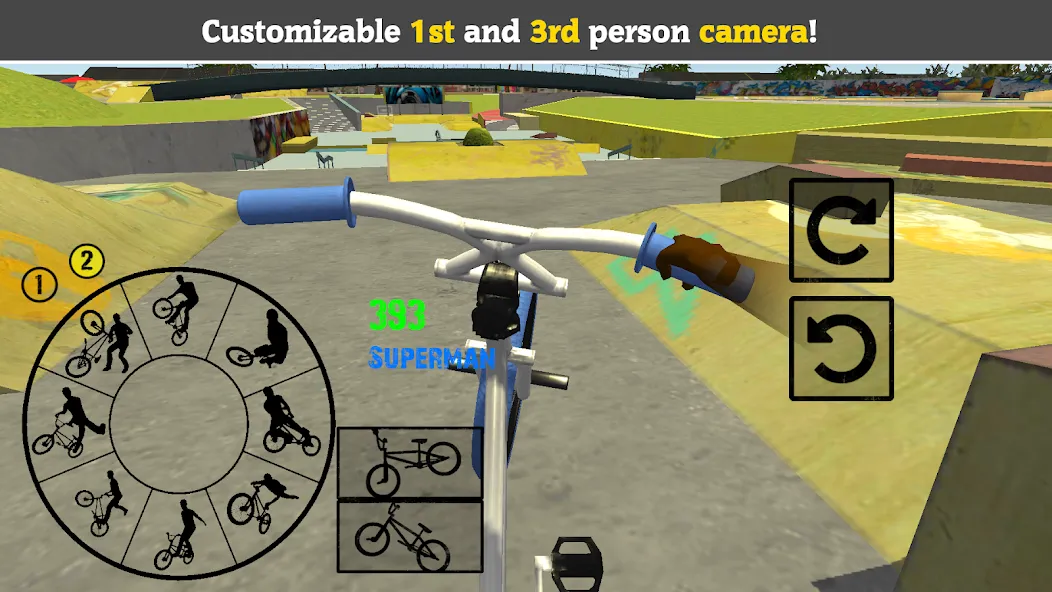 BMX FE3D 2 (БМХ ФЭ3Д 2)  [МОД Menu] Screenshot 2