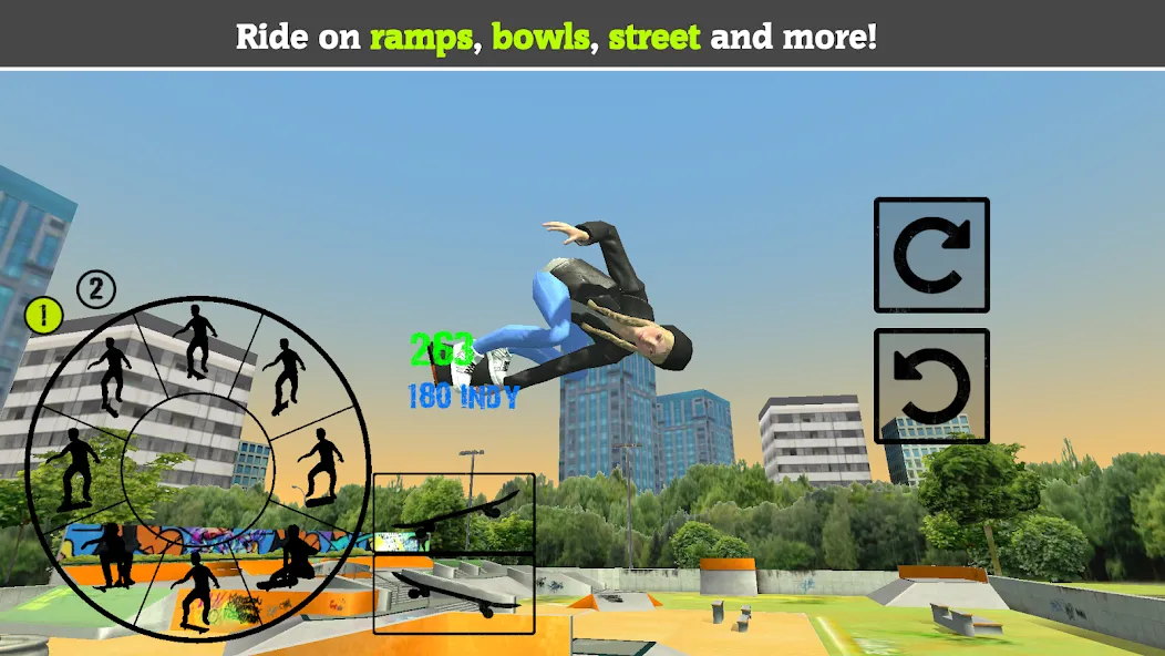 Skateboard FE3D 2 (Скейтборд 3D 2)  [МОД Unlocked] Screenshot 5