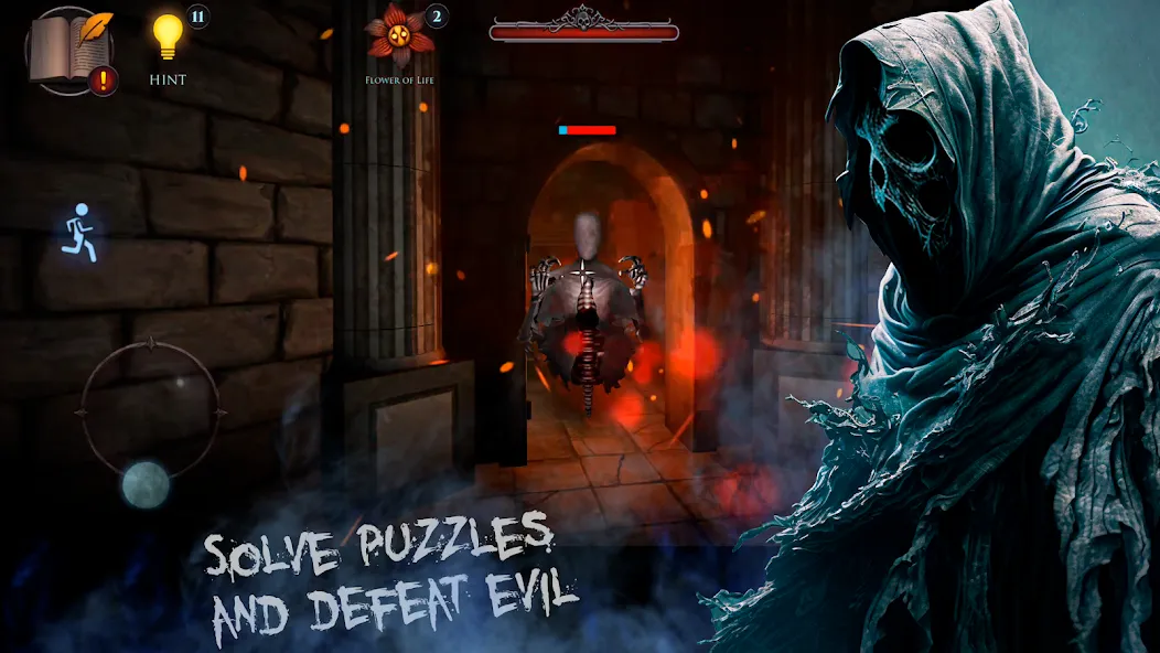 Horror Maze - Scary Games (Хоррор Лавиринт РПГ)  [МОД Много денег] Screenshot 4