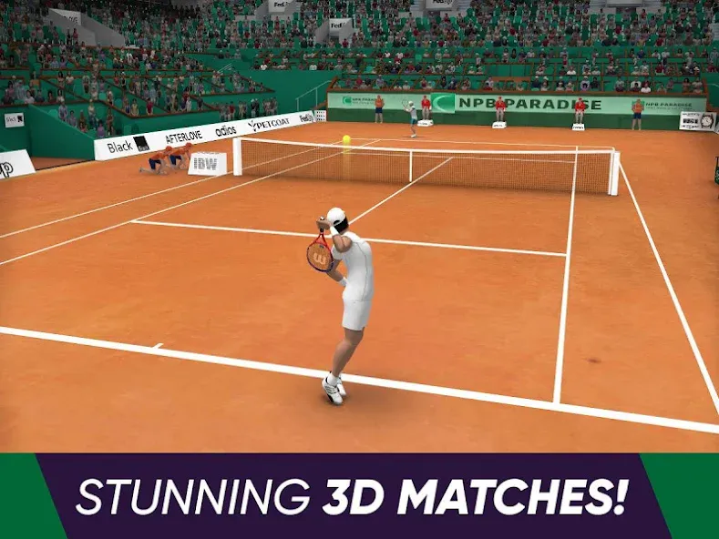 Tennis World Open 2024 - Sport (Теннис Ворлд Опен 2023)  [МОД Много монет] Screenshot 3